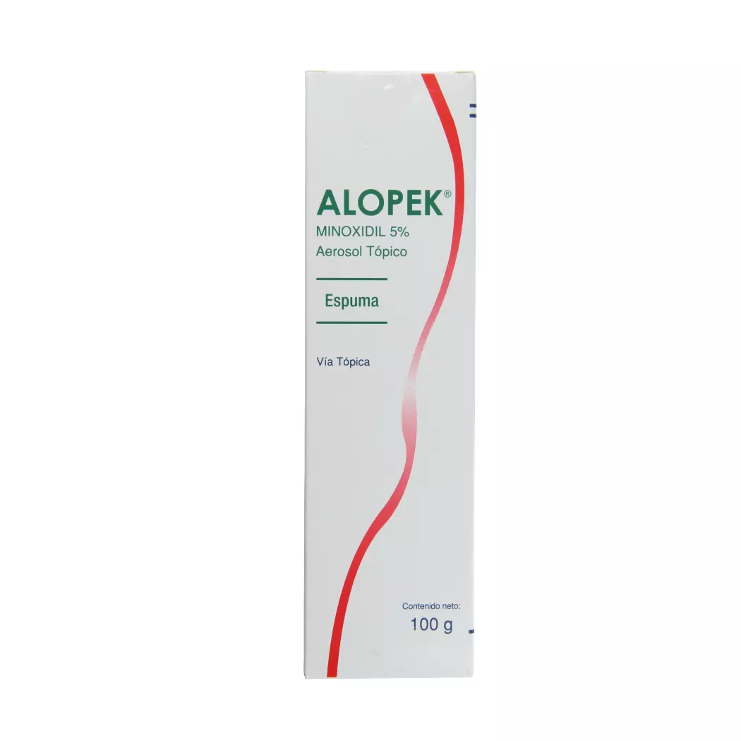 ALOPEK MINOXIDIL 5% ESPUMA TOPICA X 100GR
