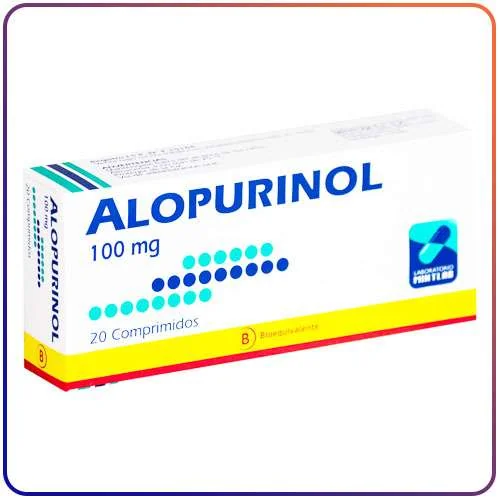 ALOPURINOL 100 MG CJ X 20 COMPRIMIDOS