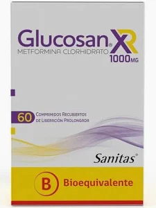 GLUCOSAN XR CJ X 60 COMPRIMIDOS LP