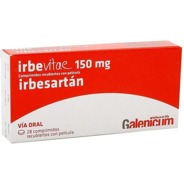 IRBEVITAE 150 MG CJ X 28COMP REC (B.E)