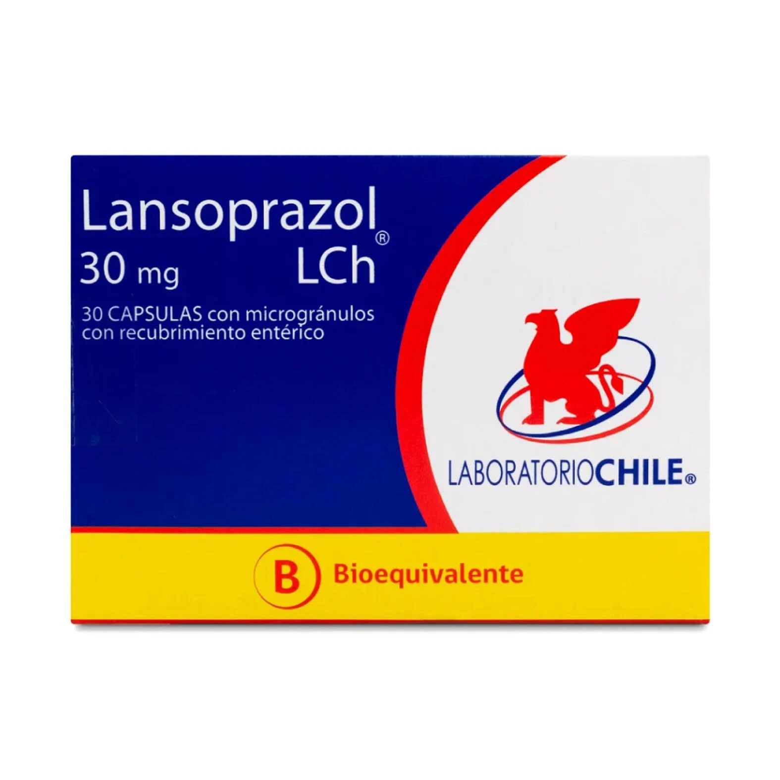 LANSOPRAZOL 30MG X 30 CAPS