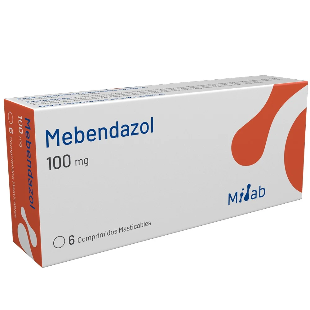 MEBENDAZOL 100MG X 6COMP