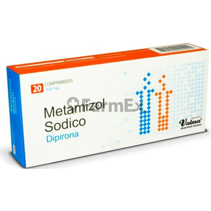METAMIZOL SOD 300 MG CJ X 20 COMP