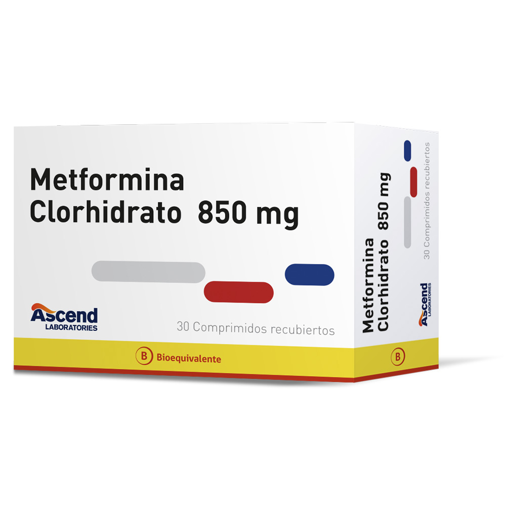 METFORMINA CLORHIDRATO 850 MG CJ X 30 COMP