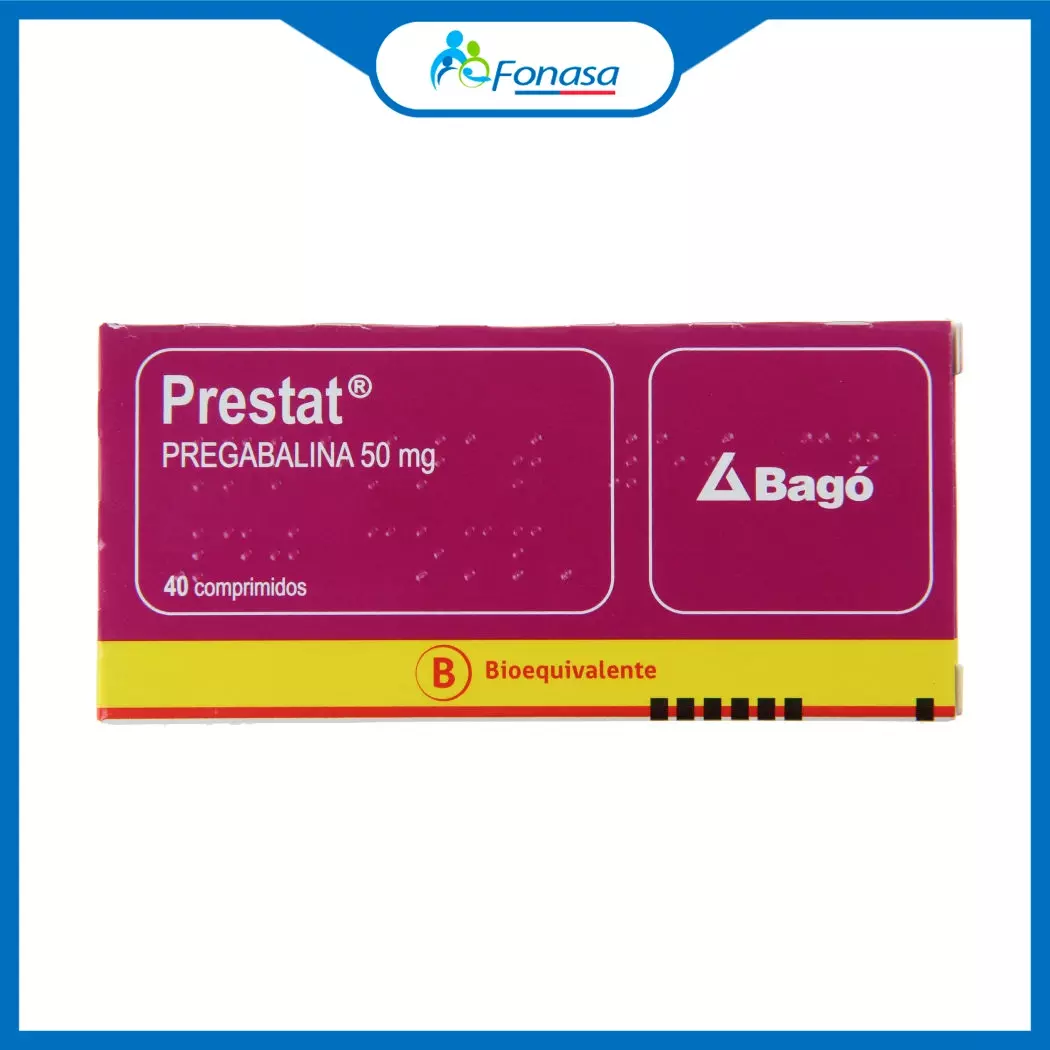 PRESTAT 50MG. 40COM.(B.E)