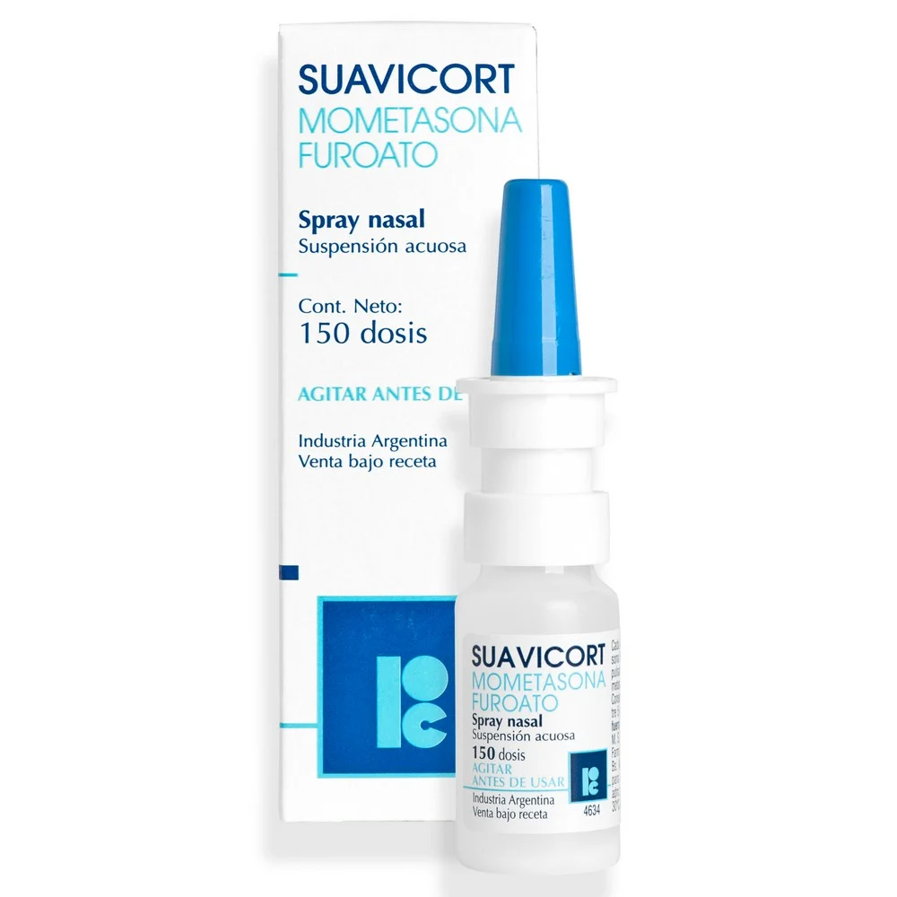 SUAVICORT 50 MCG/150 DOSIS FCO X SUSP NASAL