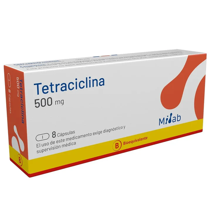 TETRACICLINA 500 MG CJ X 8 CAP