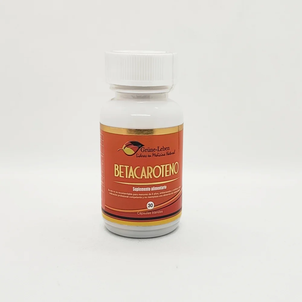 BETACAROTENO X 30 CAPS BLANDAS