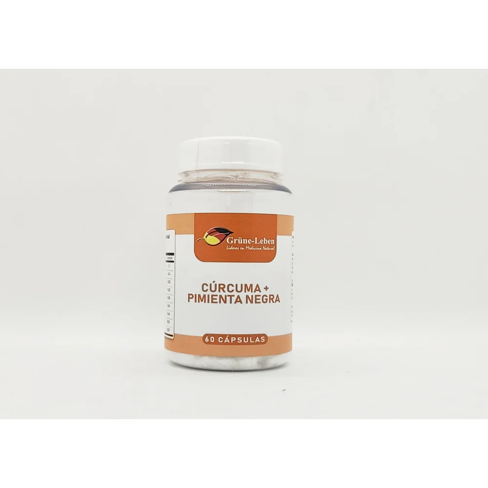 CURCUMA + PIMIENTA NEGRA X 60 CAPSULAS