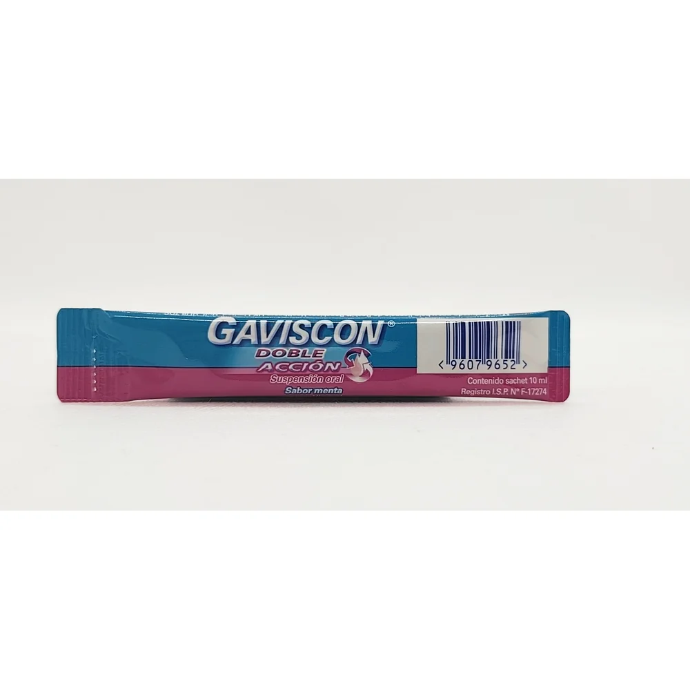 GAVISCON DOBLE ACCION SUSPENSION ORAL X 10 ML