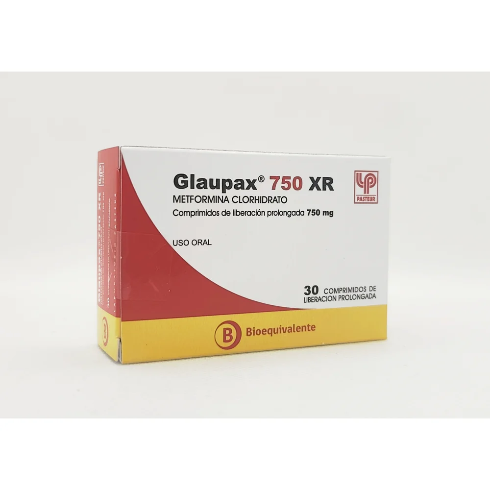 GLAUPAX XR 750MG CJ X 30 COMPRIMIDOS LP