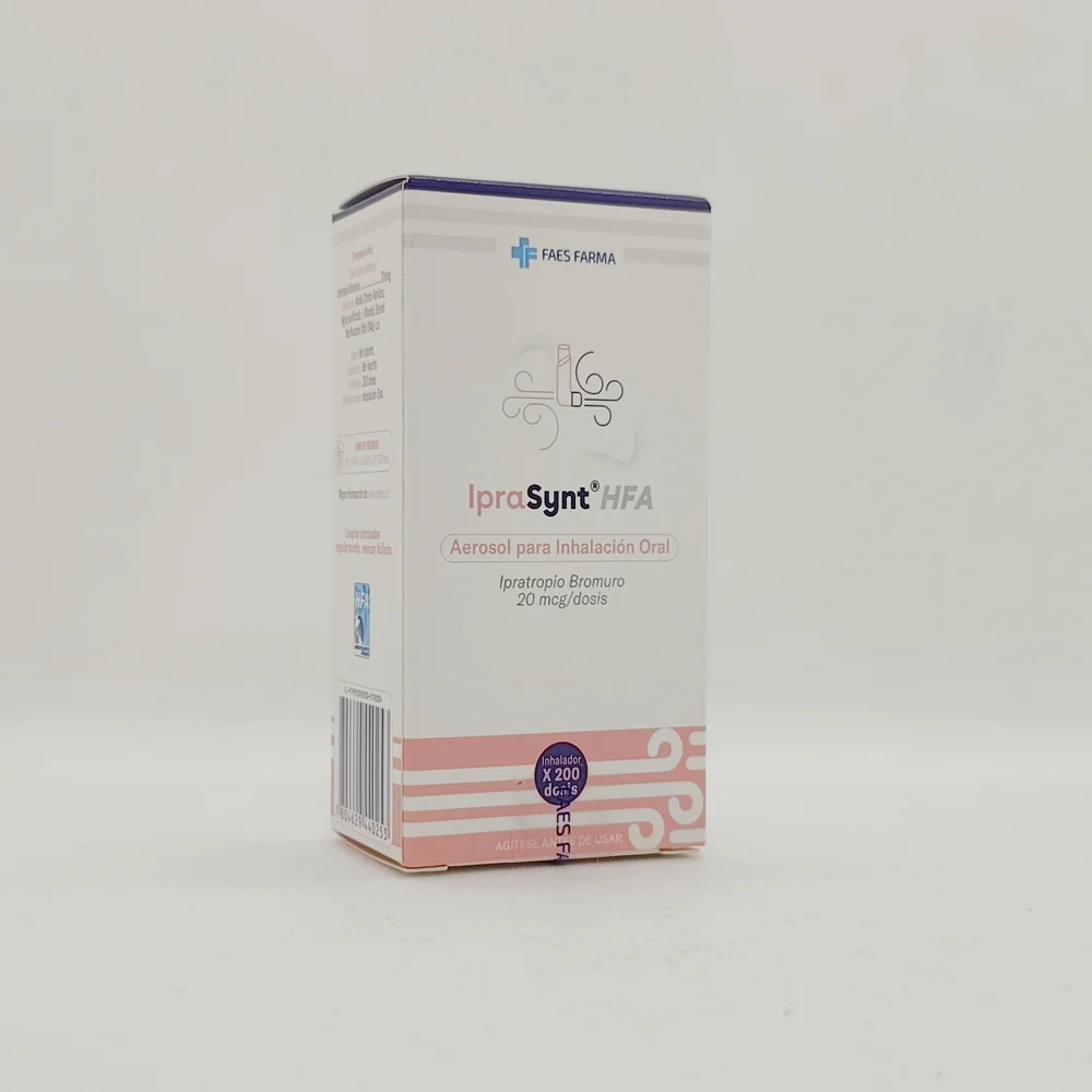 IPRASYNT HFA BROMURO IPRATROPIO 20MCG INHX 200DS.