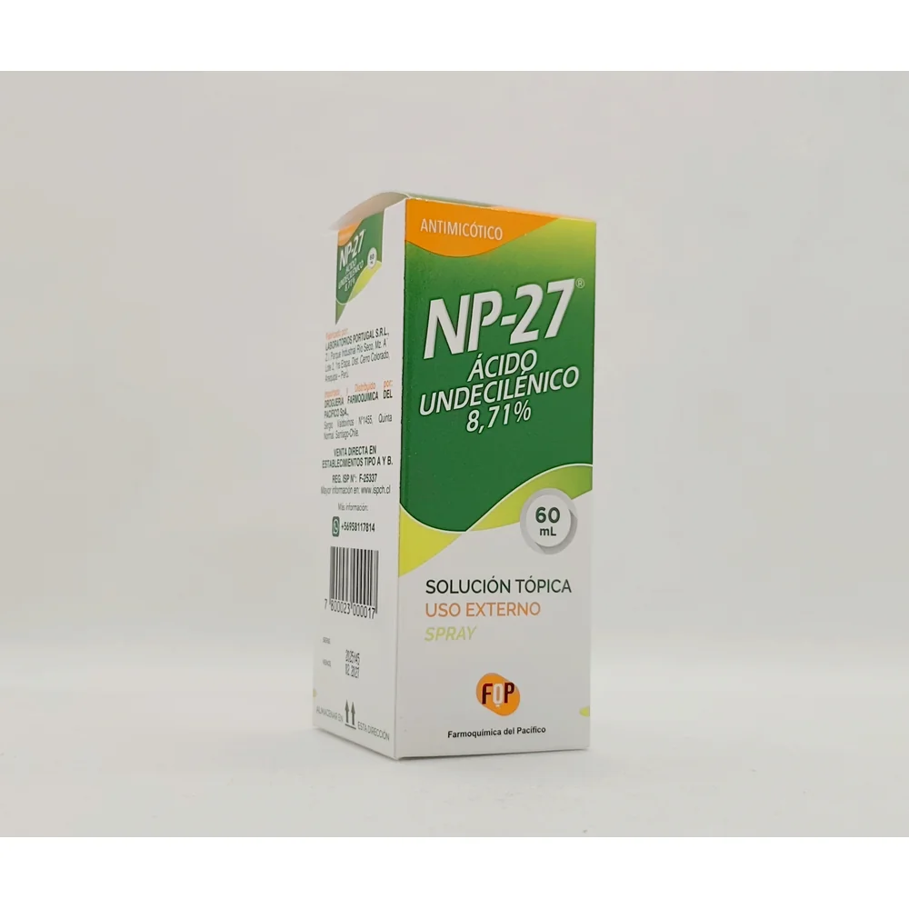 NP-27 FCO X60 ML SLN TOPICA
