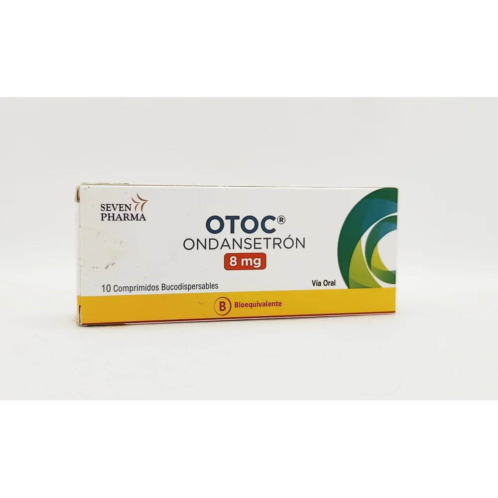 OTOC 8 MG CJ X 10 COMP BUCODISPERSABLES