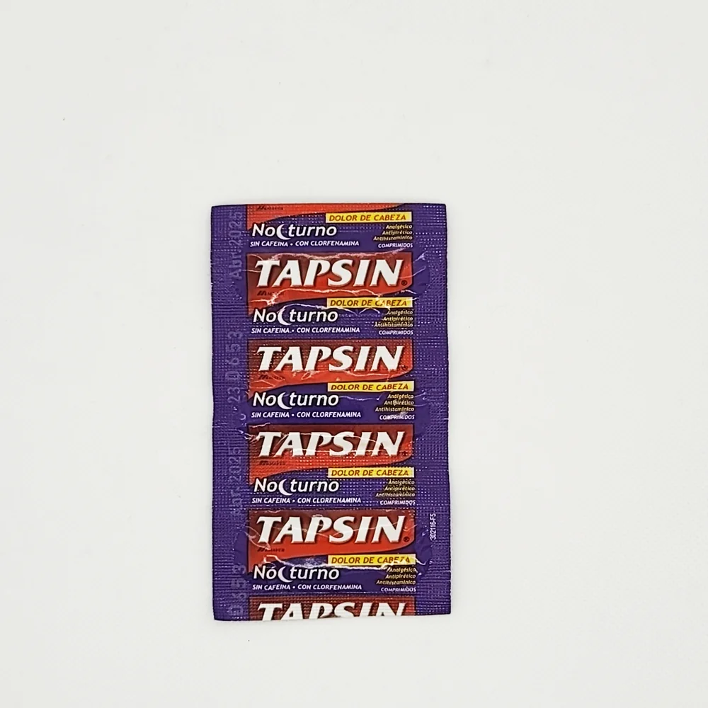 TAPSIN ANALGESICO NOCHE  X 6 COMPRIMIDOS