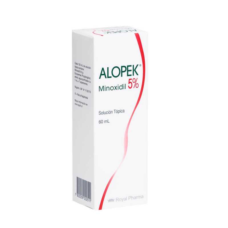 ALOPEK MINOXIDIL 5% SLN TOPICA X 60ML