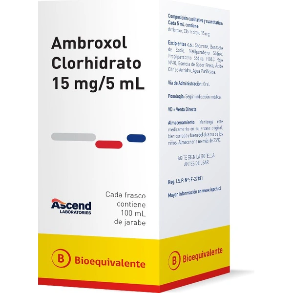 AMBROXOL CLORHIDRATO 15MG/5ML