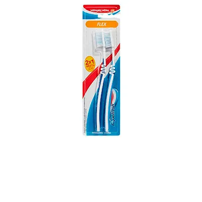 AQUAFRESH FLEXIBLE CEPILLO NORMAL/MEDIO 2X1