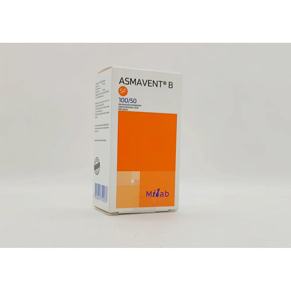 ASMAVENT-B  SALBUTAMOL 100MCG/BECLOMETASONA 50MCG INH X 200DOSIS.