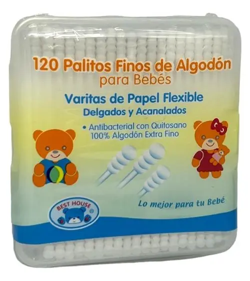 BEST HOUSE COTONITOS 120UN