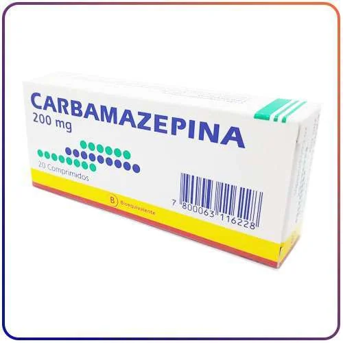 CARBAMAZEPINA 200 MG X 20 COMPRIMIDOS