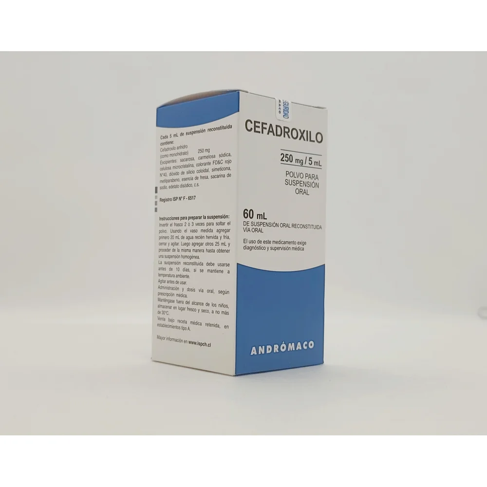 CEFADROXILO 250MG/5ML SUSPENCION ORAL X 60 ML