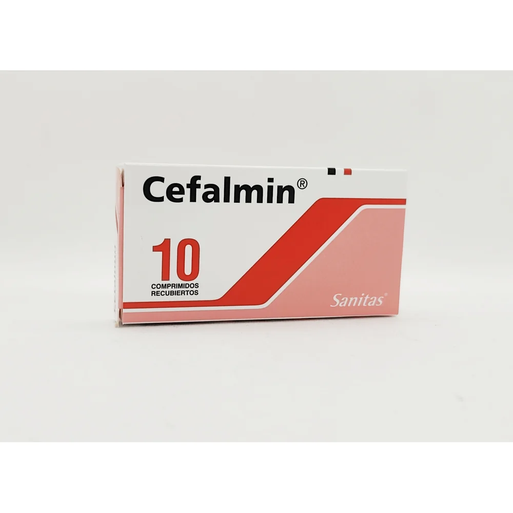 CEFALMIN CJ X 10 COMP RECUBIERTOS