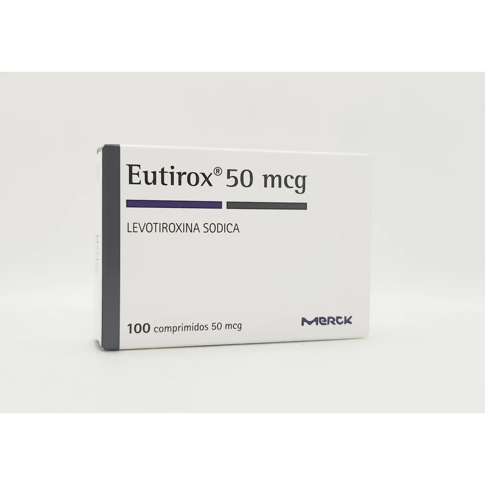 EUTIROX 50 MCG CJ X 100 COMPRIMIDOS