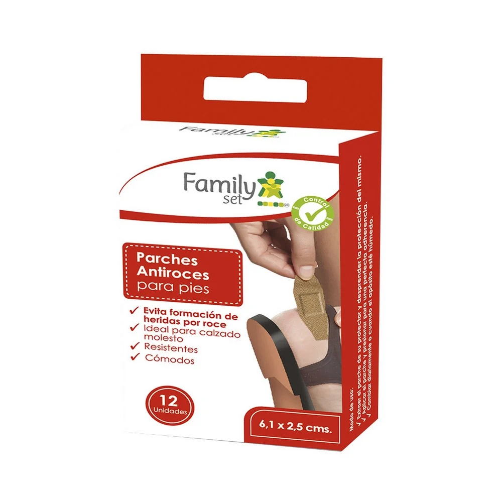 FAMILY SET CURITA ROCE PIES 12UN