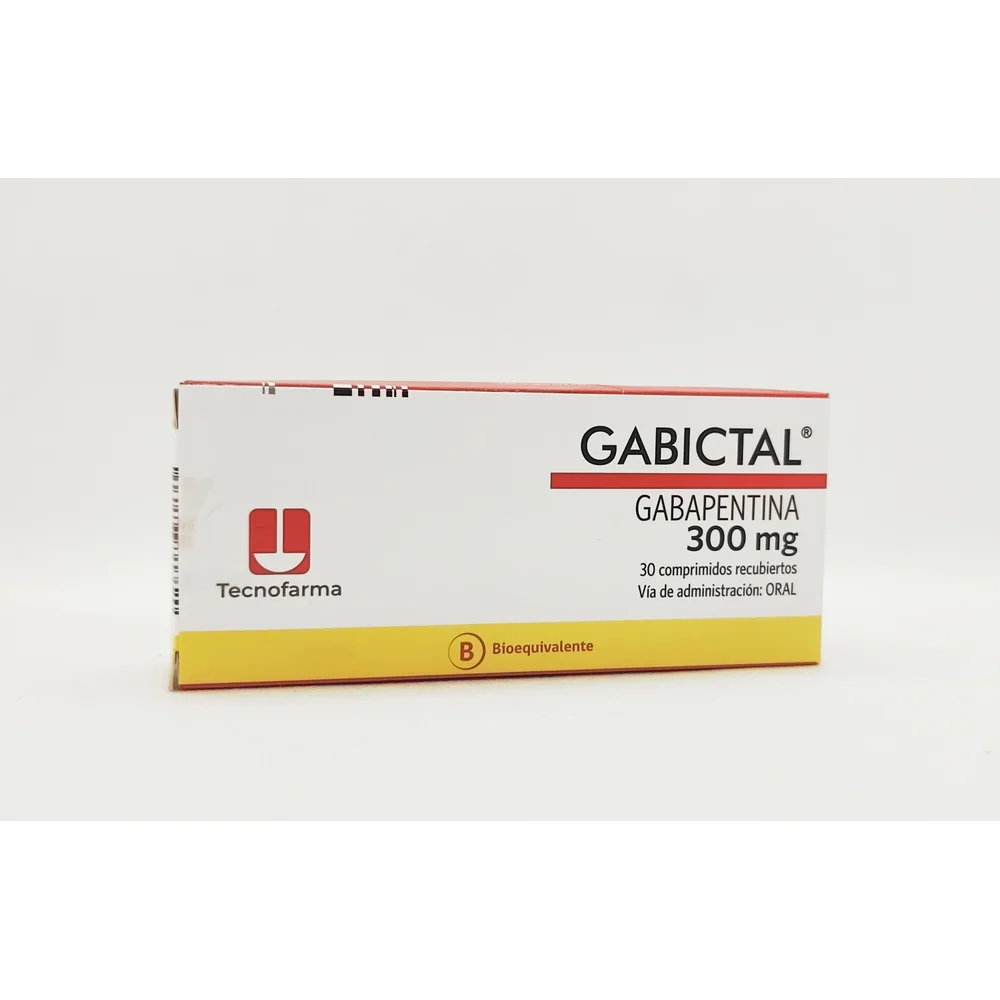 GABICTAL 300 MG CJ X 30 COMP RECUBIERTOS