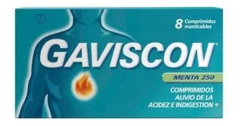 GAVISCON MENTA 8COM.MAST.