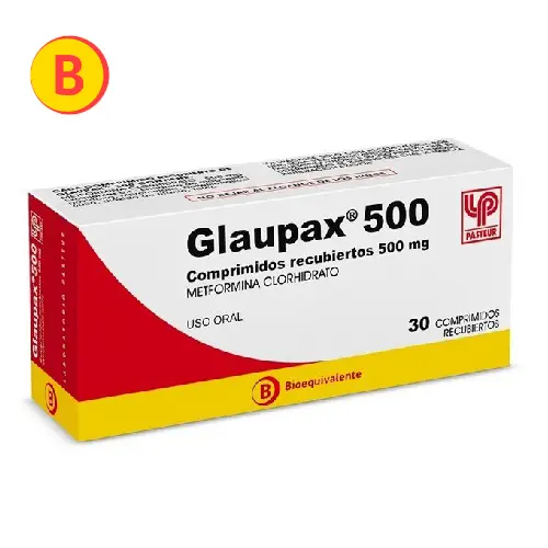 GLAUPAX 500MG X 30COMP REC