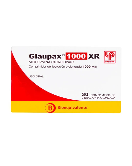 GLAUPAX XR 1000MG X 30COMP LP