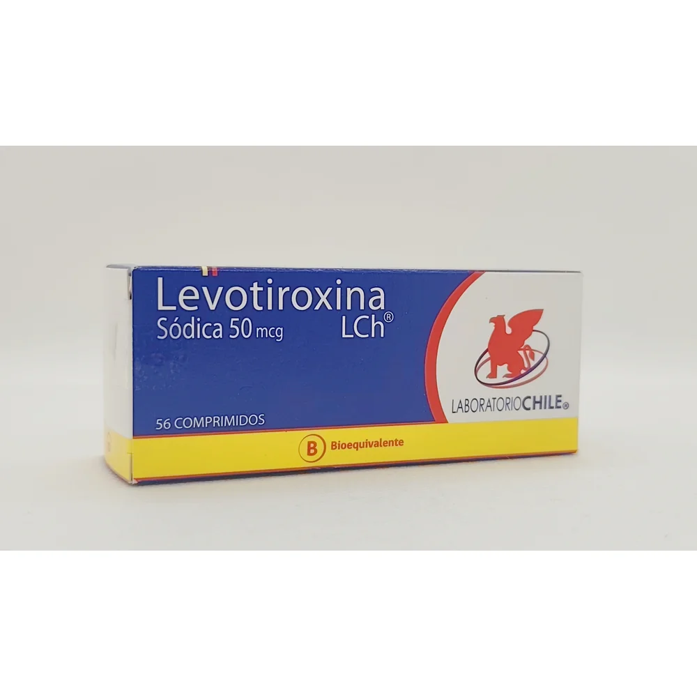 LEVOTIROXINA 50MCG CJ X 56 COMPRIMIDOS