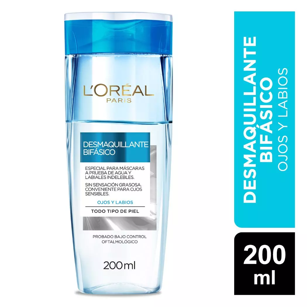 LOREAL HIDRA-TOTAL 5 DESMAQUILLANTE BIFASICO OJOS/LABIOS 200ML
