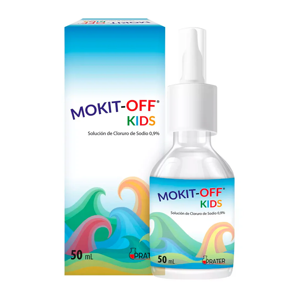 MOKIT-OFF KIDS SOL NASAL 50 ML (CLORURO DE SODIO 0,9%)