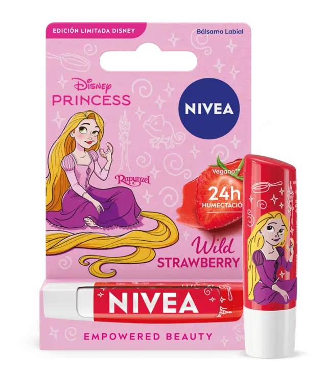 NIVEA LIP CARE RAPUNZEL WILD STRAWBERRY