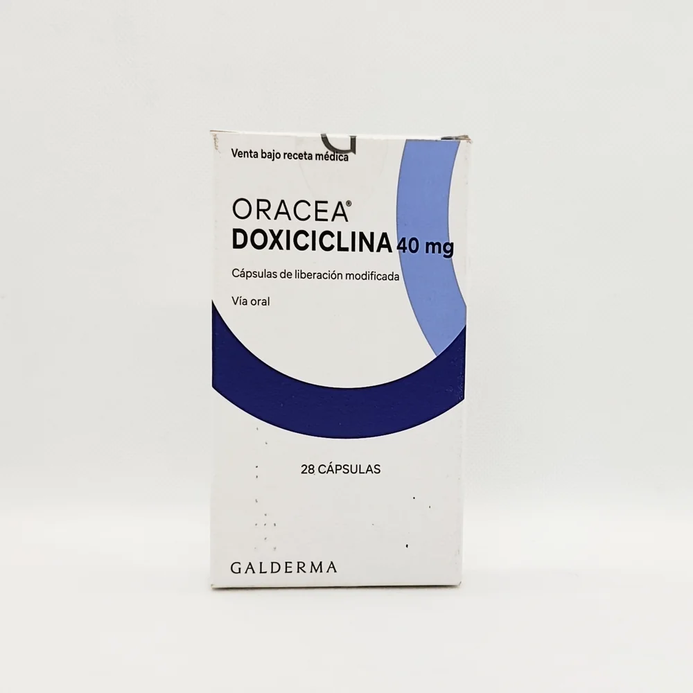 ORACEA DOXICICLINA 40 MG CJ X 28 CAPSULAS
