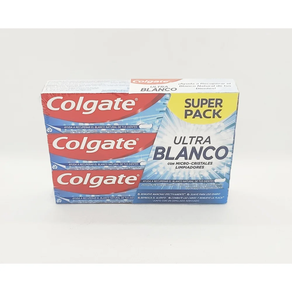 PACK COLGATE ULTRA BLANCO