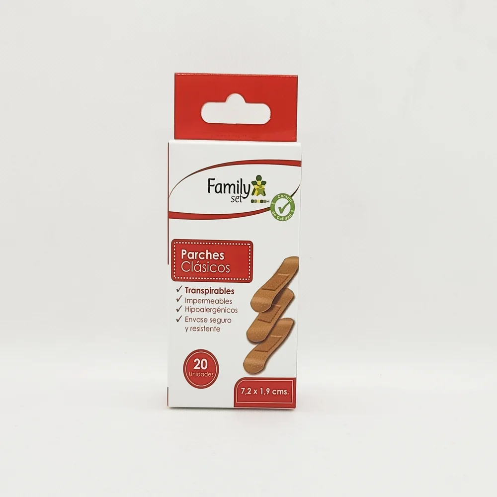 PARCHES CLASICO CJ X 20 UNIDADES