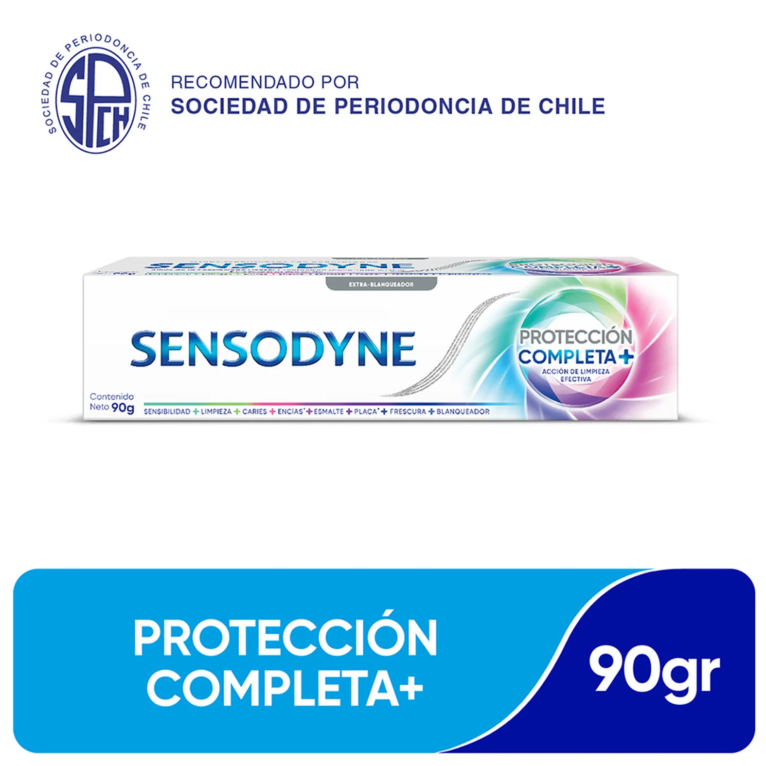 SENSODYNE PASTA DENTAL PROTECCION TOTAL 90GR