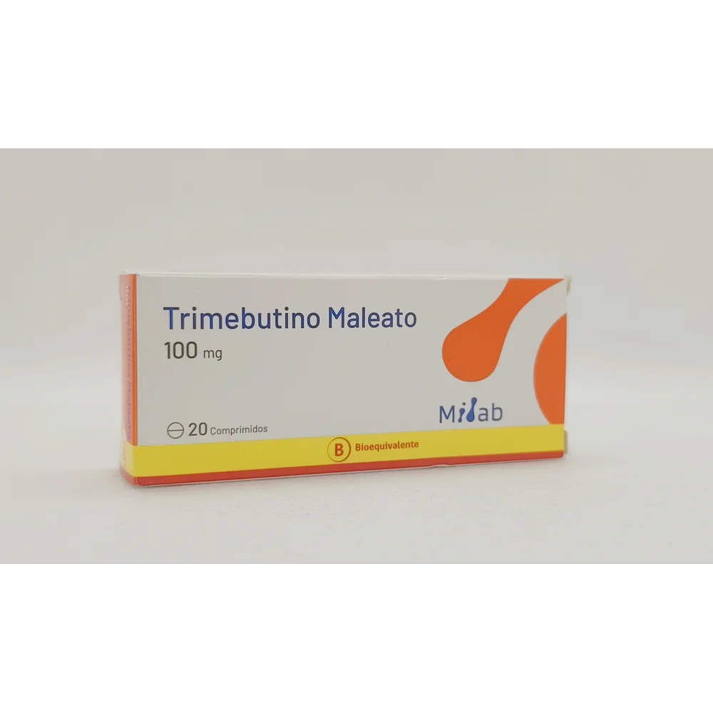 TRIMEBUTINO MALEATO 100MG CJ X 20 COMPRIMIDOS