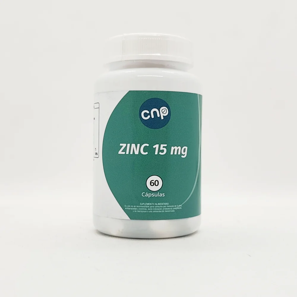 ZINC 15 MG X 60 CAPSULAS