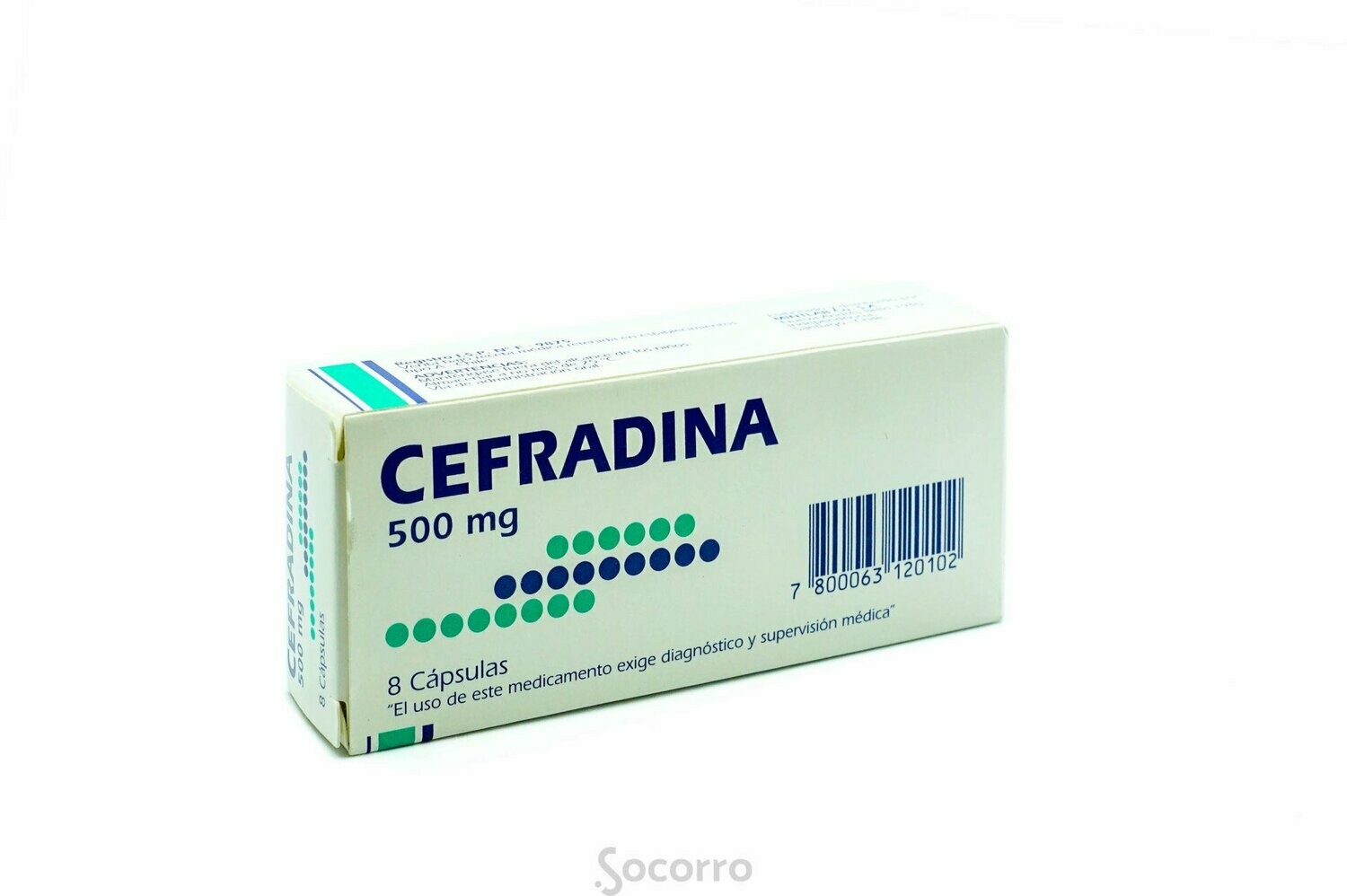 CEFRADINA 500 MG X 8 CAPSULAS