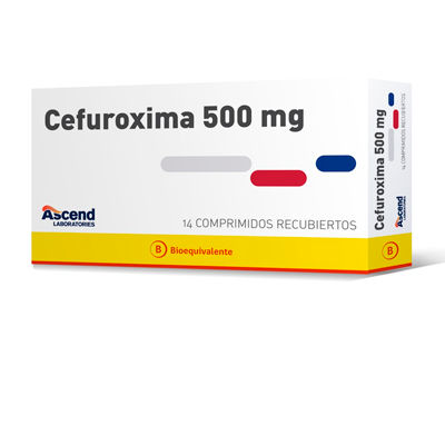 CEFUROXIMA 500 MG 14 COMPRIMIDOS RECUBIERTOS