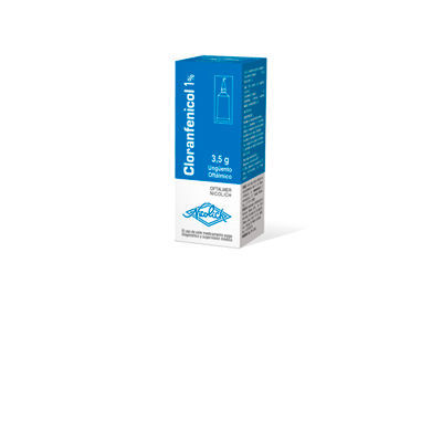 CLORANFENICOL 1 % UNGUENTO OFTAL 3,5 GR