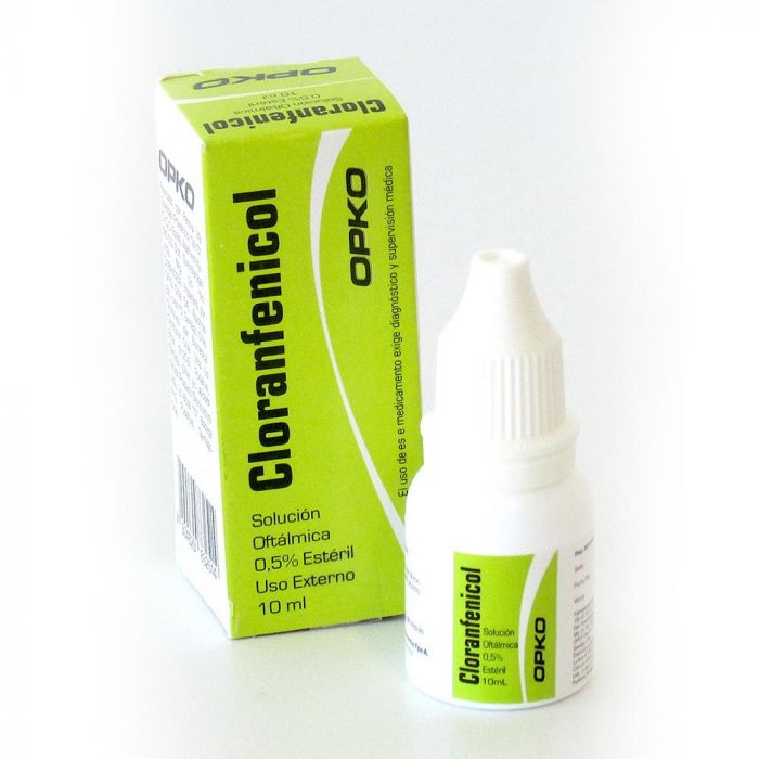 CLORANFENICOL 0,5% 10 ML SOLUCION OFTAL