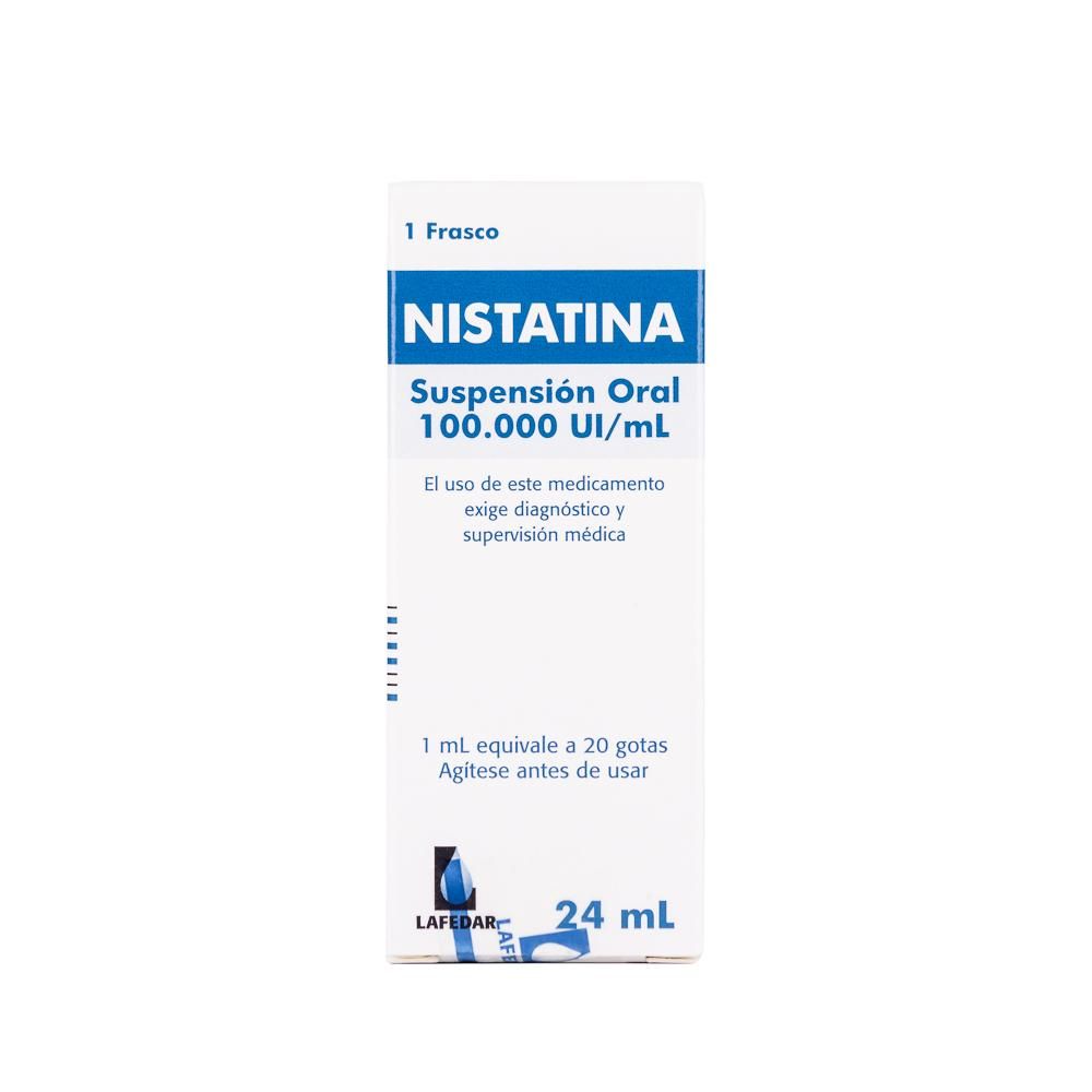 NISTATINA 100.000 UI  24 ML SUSPENSION