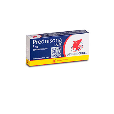 PREDNISONA 5 MG 20 COMPRIMIDOS