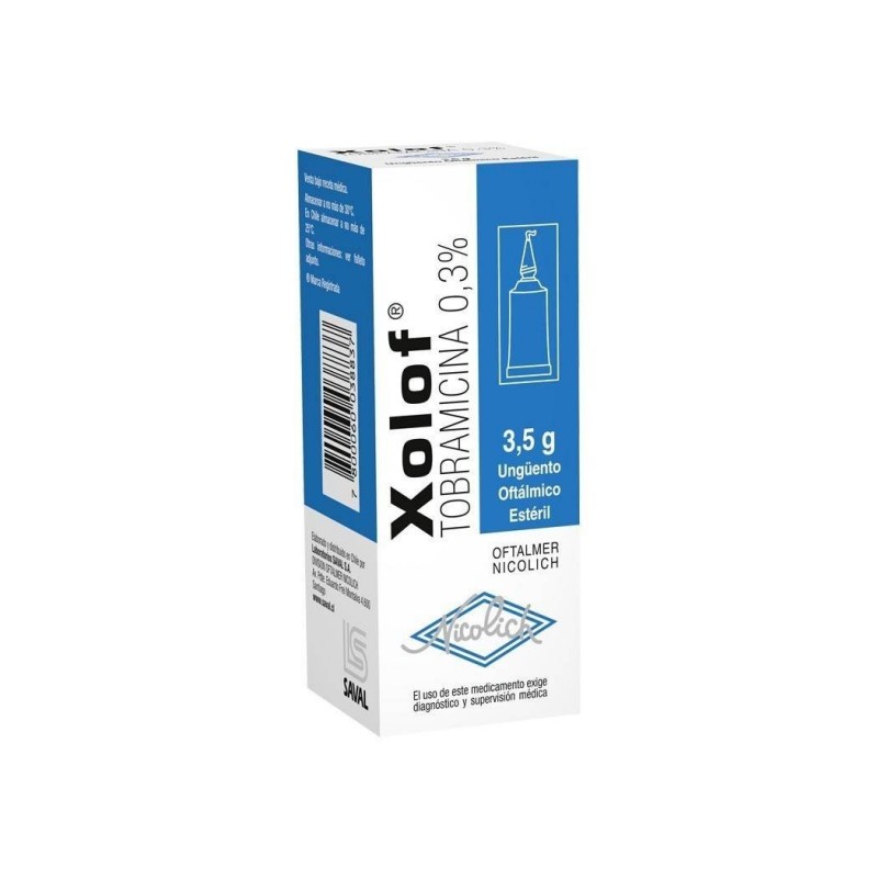 XOLOF 0,3% UNG OFTALMICO 3,5 GR (TOBRAMICINA)